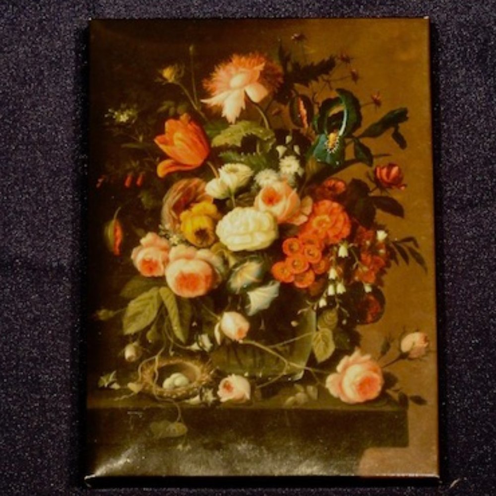 Dutch Floral Cards (4 x 3 images) NEW. Blank Inside